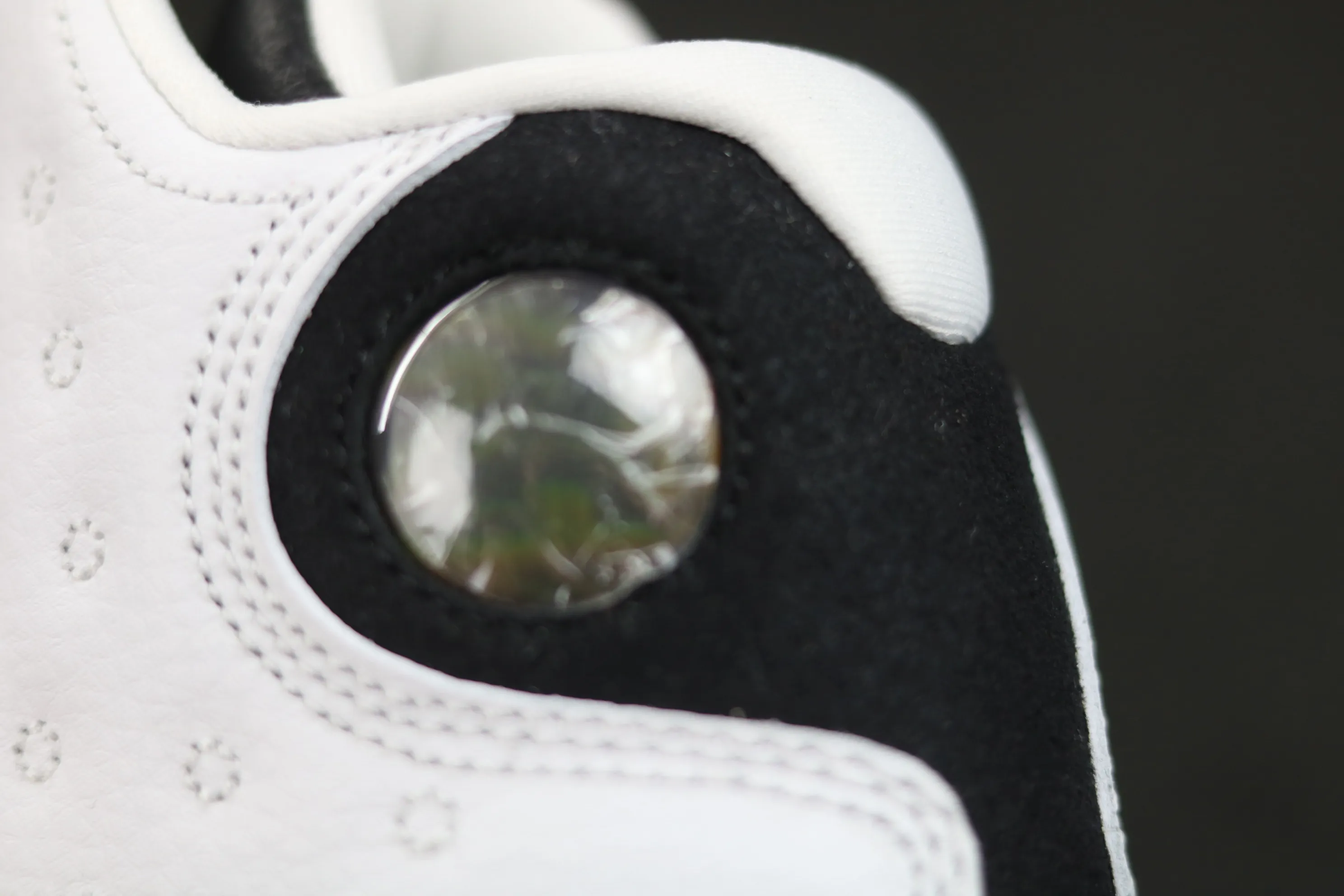 All categories Air Jordan Jordan series basketball shoes Air Jordan 13 first layer genuine original factory grade Air Jordan 13 Retro He Got Game AJ13 Panda Joe 13 real carbon real cat eye 884129-104